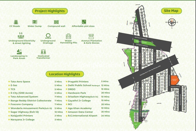 Plot for Sale in Adibhatla,Ranga Reddy